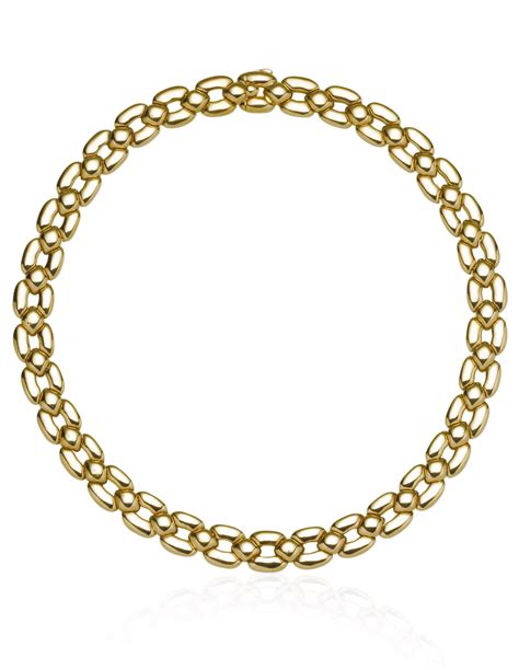 cartier gold necklace